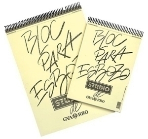 CUADERNO CANSON C200005600 ALB ESP MICR 21X29,7 100H GUARRO ESBOZO FINO 90G