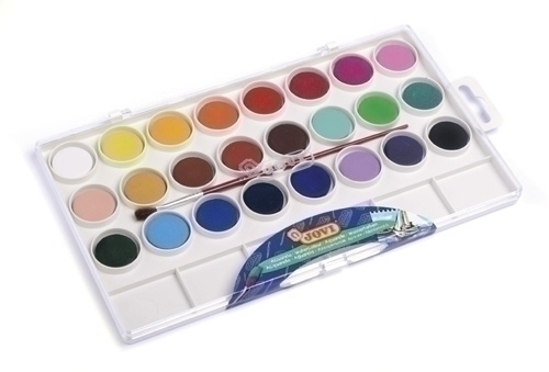 ACUARELAS  JOVI 725001 ESTUCHE 24  800/24