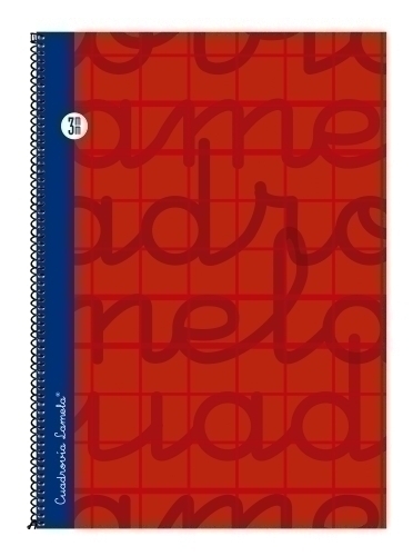 CUADERNO   LAMELA 134017 UNP CUAD.ESPIR FO LAMELA C.3RJ 7FTE003R