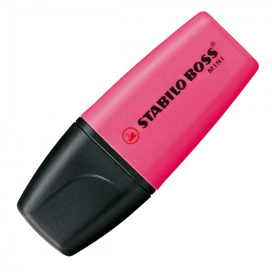 FLUORESCENTE STABILO 07/56  BOSS MINI ROSA