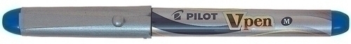 PLUMA PILOT SVP-4M-L  V-PEN SILVER AZUL
