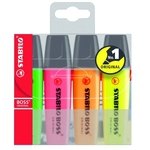 ESTUCHE STABILO 70/4  BOSS ORIGINAL ESTUCHE 4 UDS. 