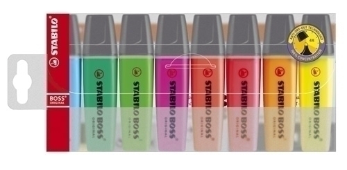 ESTUCHE STABILO 70/8  BOSS ORIGINAL ESTUCHE 8 UDS.