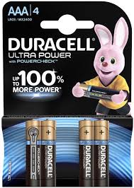 PILA DURACELL ULTRA AAA BLISTER 4 UN