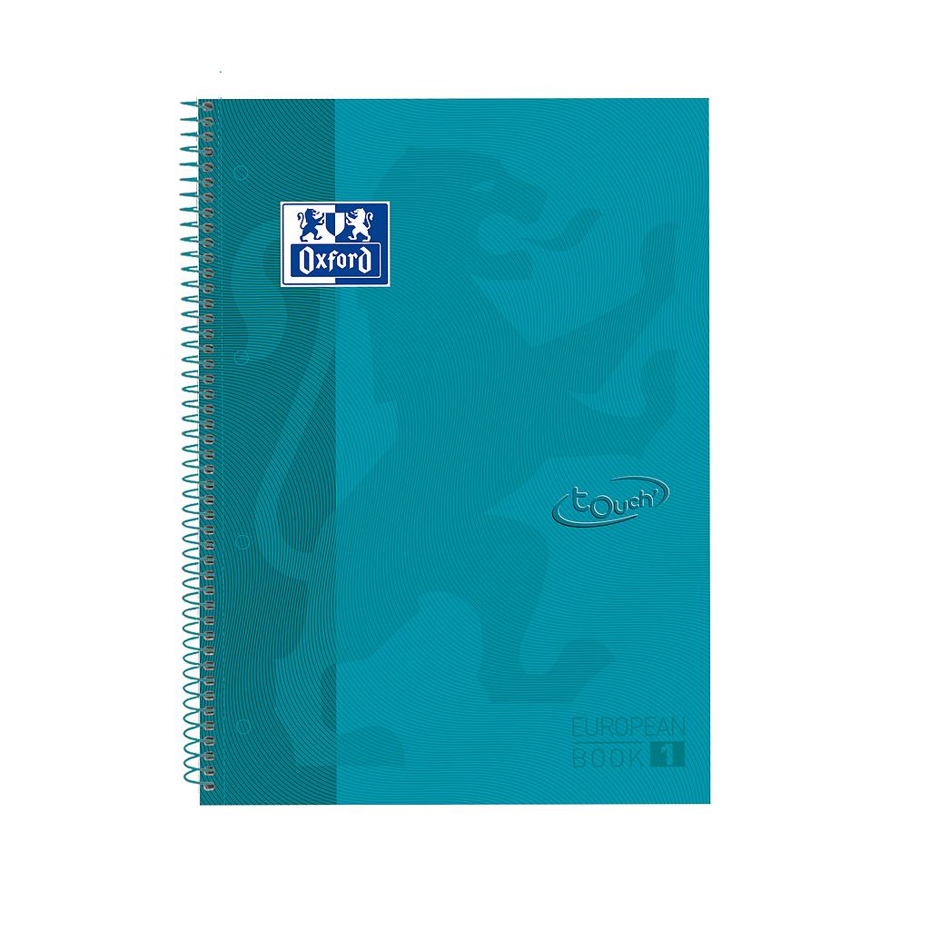 CUADERNO EBOOK 1 OXFORD 400075553 EXTRADURA A4+  80H.5X5 AQUA INTENSO TOUCH