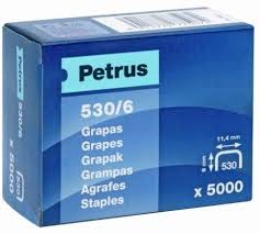 GRAPES PETRUS 77507  MOD. 530/6 MM.C, 5000 U COBREADA