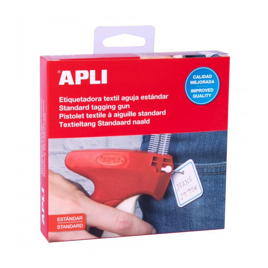 ETIQUETADORA APLI 101545 TEXTIL ESTANDAR