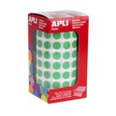 GOMETS APLI 4854 Ø 10,5MM REDONDOS VERDE 5192UN
