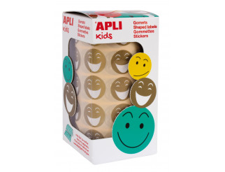 GOMETS APLI 14374 Ø 20MM REDONDOS DORADOS SMILE 900UN