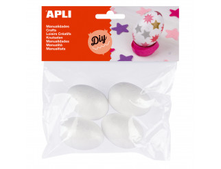 HUEVOS APLI 14798 Ø50MM POREXPAN 4UN
