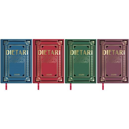 DIETARIO DOHE 11157-2026 CATALAN CUARTO 15X21CM D/P CARTÓN GELTEX C/SURTIDOS CATALÁN 202625