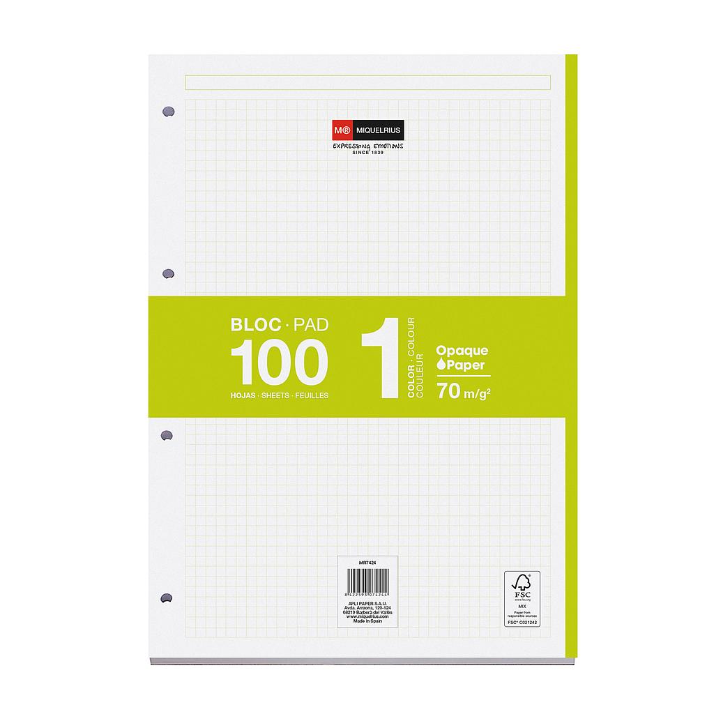 RECAMBIO MR 7424 NB A4 VERDE CLARO