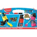 ESTUCHE MAPED 810010 TEMPERA COLORES PRIMARIOS ULTRA - LAVABLE