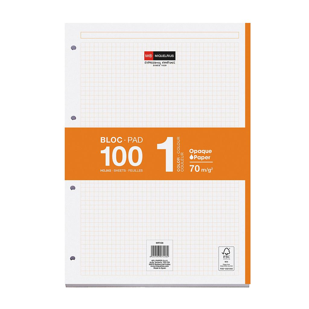 RECAMBIO MR 7428 A4 100F. NARANJA