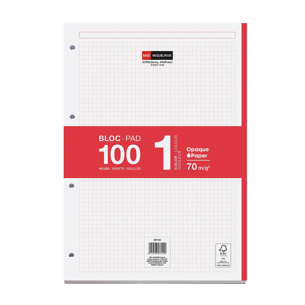 RECAMBIO MR 7422 NB A4 ROJO