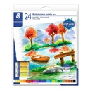 ESTUCHE STAEDTLER 8880 C24 ACUARELAS 24 COLORES