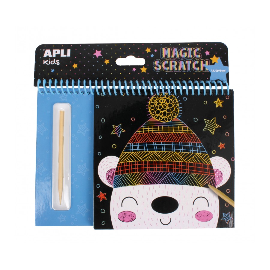 BLOC DE LAMINAS PARA RASCAR-INVIER 8H 1U