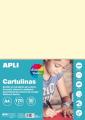 CARTULINA 170G A4 50H COL.SURTIDO PASTEL