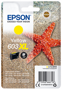 EPSON CARTUCHO 603XL AMARILLO 