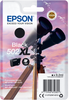 CARTUCHO NEGRO EPSON 502XL