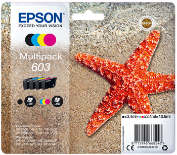 EPSON CARTUCHO 603 Pack-4