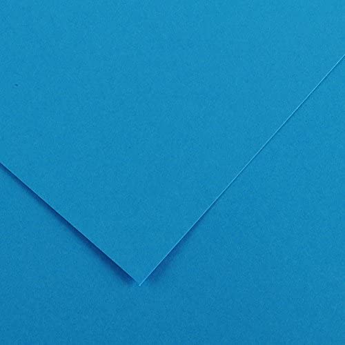 Hoja 50x65 (125) Guarro Cart IRIS 185g Azul Caribe