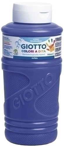 Giotto Pintura A Dedos Violeta 750 Ml  