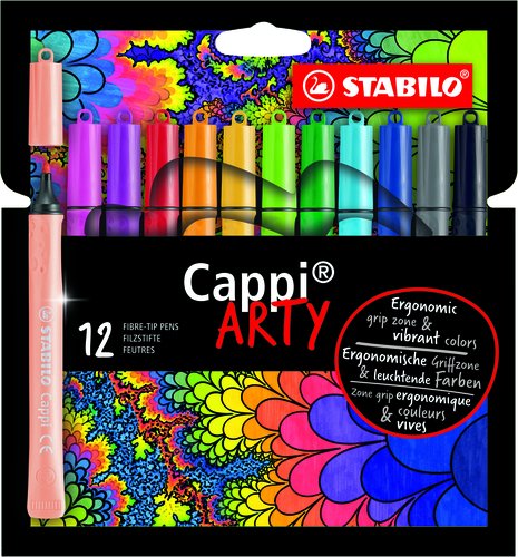 LÁPIZ  STABILO 168/12-1-20  CAPPI ARTY LINE ESTUCHE CARTÓN 12 UDS. 
