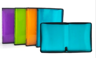 CARPETA FOLDERMATE 5000-2 L
 PORTAFOLIS CIERRE CREMALLERA COLORES