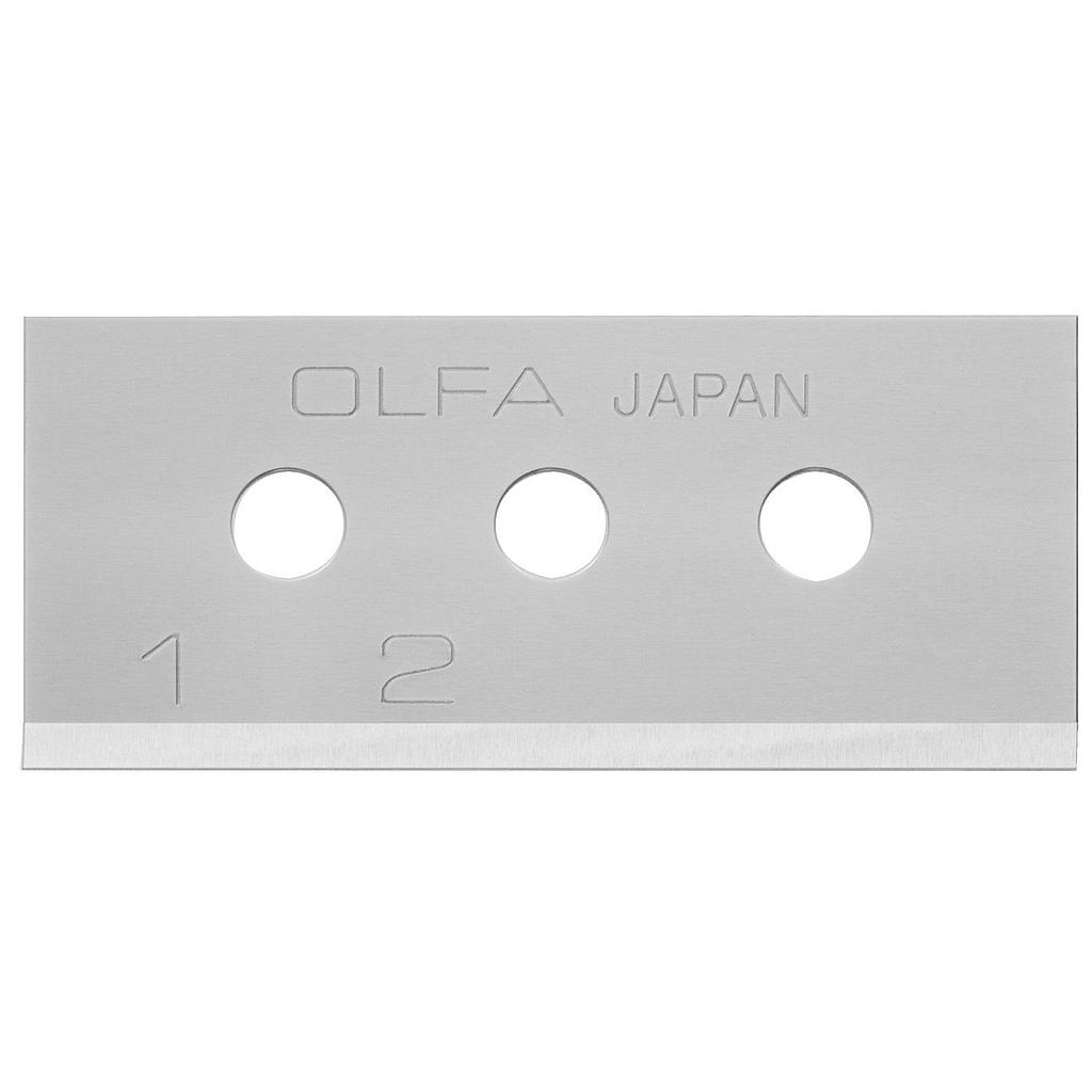 RECAMBIO OLFA SKB-10/10B SK-10 ESTUCHE 10 UNIDADES GROSOR 0,4  10 unidades