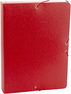 CARPETA PROYECTOS CARCHIVO 375BM32 PINTADO A4 GOMAS 5 cm ROJO