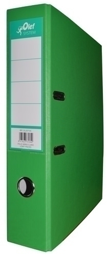 ARCHIVADOR OL2070VC OLEF PLASTIF.COLOR A4 75mm VERDE CLARO