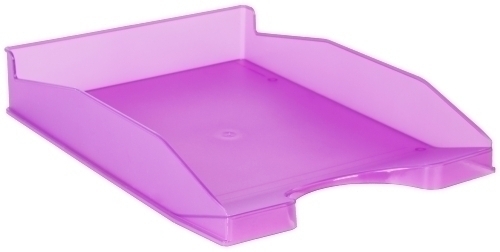 BANDEJA SOBREMESA 742MLTL TRASLUCIDA MALVA