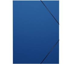 CARPETA CARCHIVO 373BM30 PROYECTOS  CARTON PINTADO A4 GOMAS 3 cm AZUL
