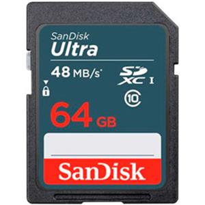 TARJETA MEMORIA SDUNB064GGN3IN ULTRA SDXC 64GB. CLASE 10 HASTA 48MB/S. VALIDO PARA FULL HD CANON 0.24€ INCLUIDO