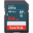 TARJETA MEMORIA SDUNB064GGN3IN ULTRA SDXC 64GB. CLASE 10 HASTA 48MB/S. VALIDO PARA FULL HD CANON 0.24€ INCLUIDO