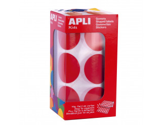 GOMETS APLI 17863 RENDONDOS 33 MM ROJO