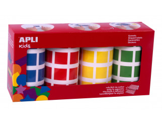 GOMETS APLI 18326 PACK 4R.BL./VR./GR./VE. 7080 UNID.