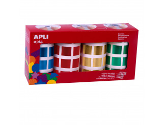 GOMETS APLI 18327 PACK 4R.BL/VR/GR/VE 5640 UNID.