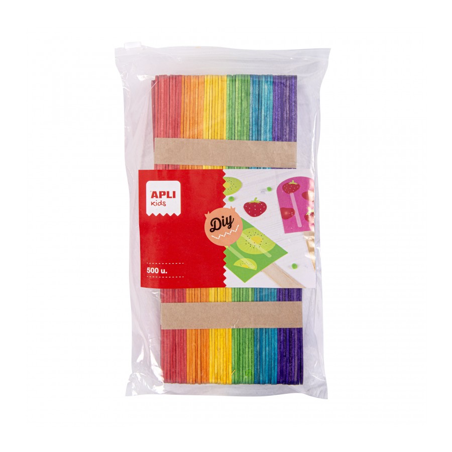 BOLSA APLI 17453 PALO POLO COLORES 500 UNID.