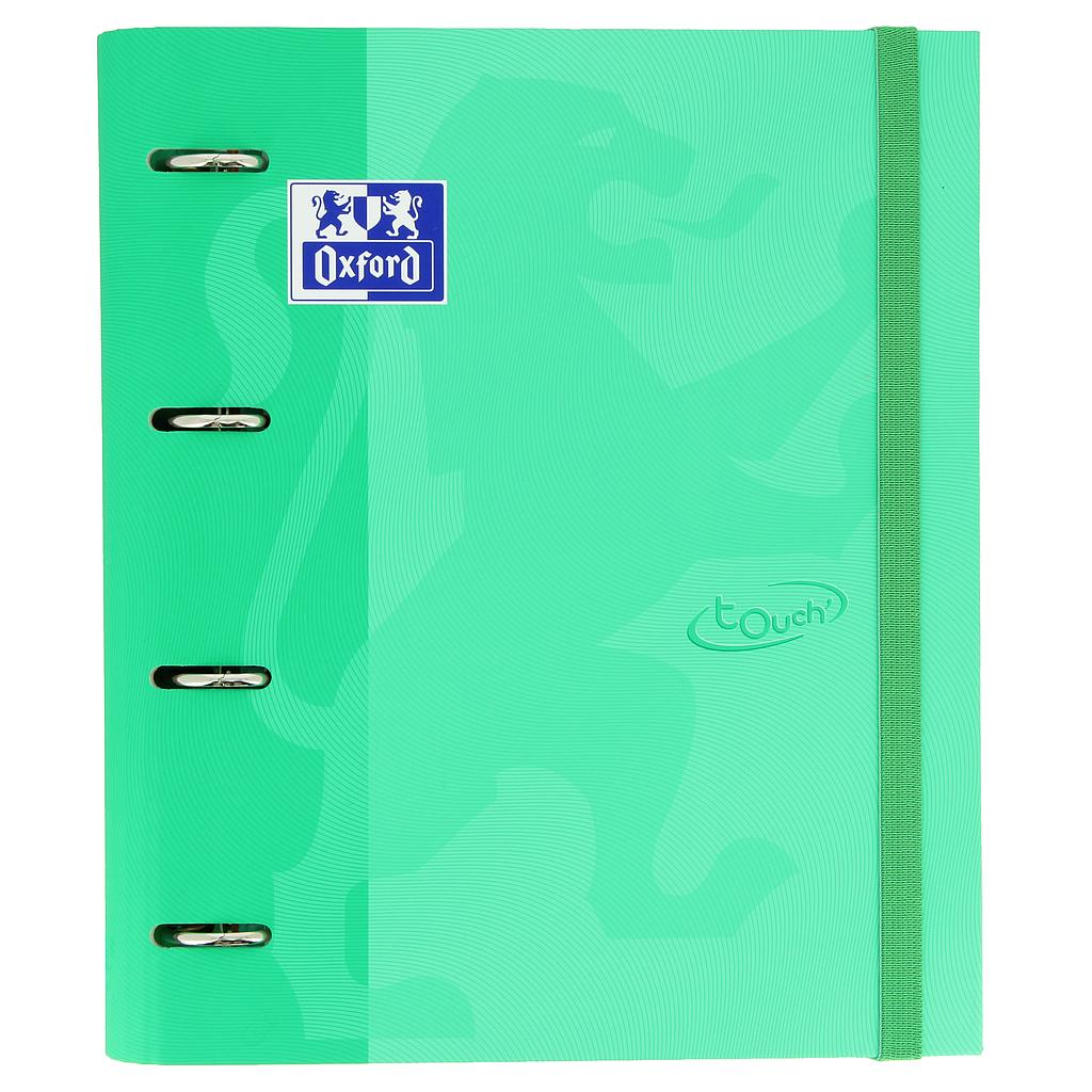 CUADERNO OXFORD 400136663 TOUCH T. EXTRADURA A4+ 100 5X5 90grs MENTA