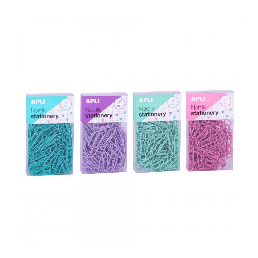 CLIPS APLI 18149 COLORES NORDIK 28 MM.