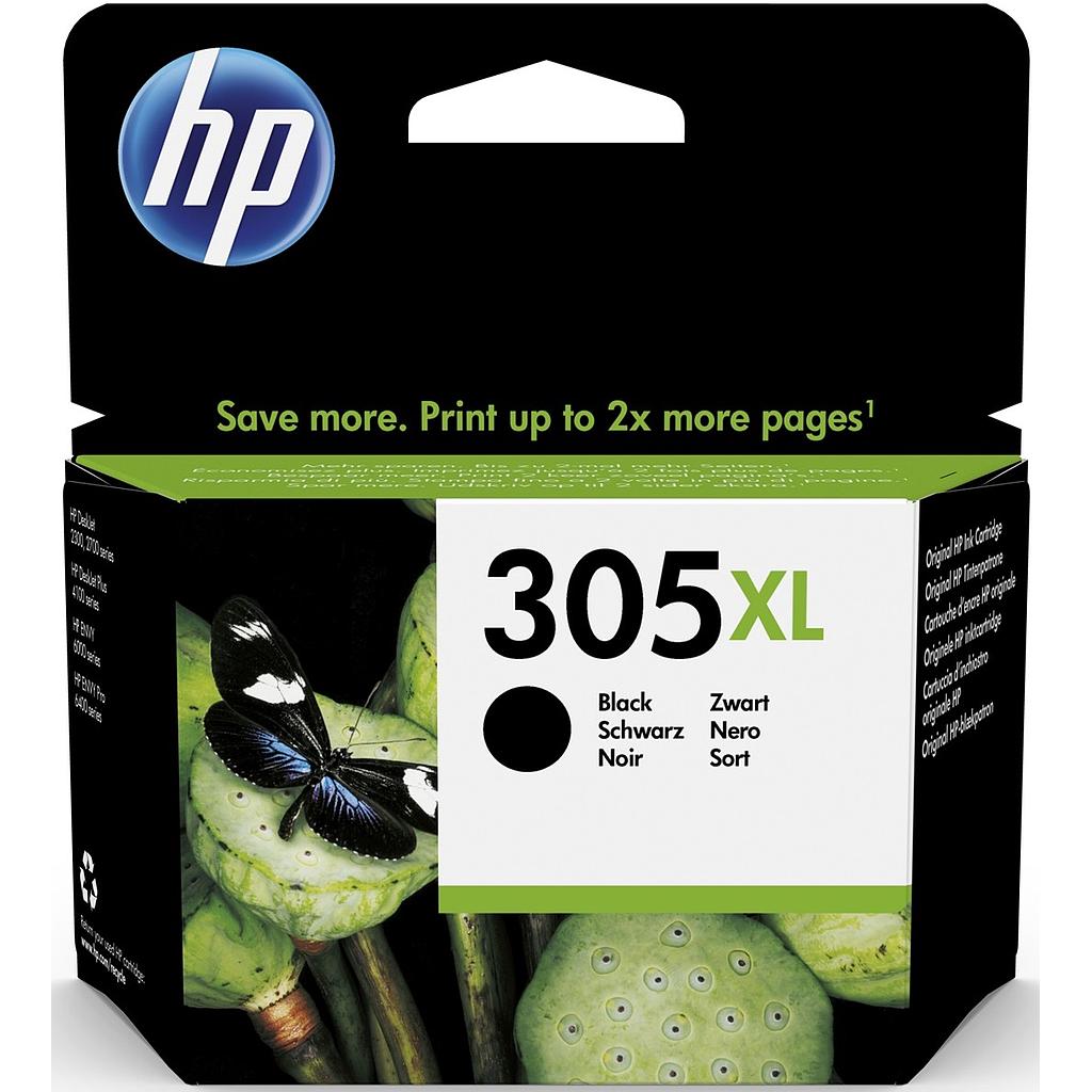 CARTUCHO HP 3YM62AE NEGRO 305XL