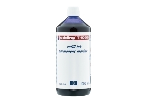 TINTA ROTULADOR EDDING FRASCO 1 LITRO