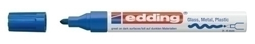 ROTULADOR EDDING TINTA OPACA PERM. 750 CONICO