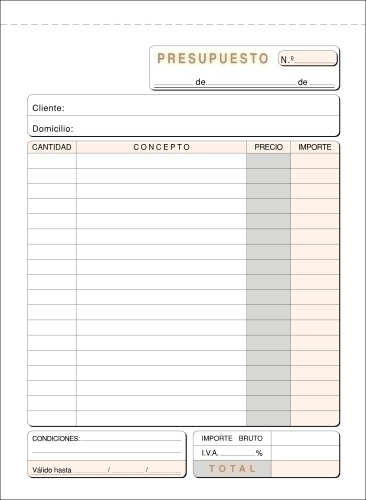 [T-90] TALONARIO UNI T-90 PROPUESTA 146X204 NATURAL