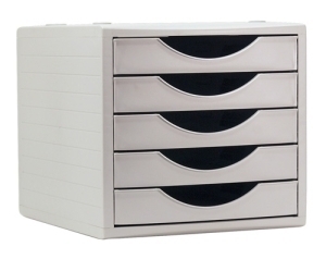 [4005GS] MODUL ARCHIVO 2000 4005GS 5 CAJONES GRIS / GRIS