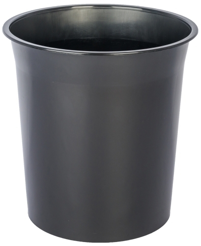 [2001NE] PAPELERA PLASTICO 2001NE CERRADA 16 LITROS NEGRA