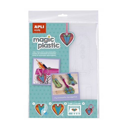 [15175] BOLSA APLI 15175 PLASTICO MAGICO TRANSP.4H