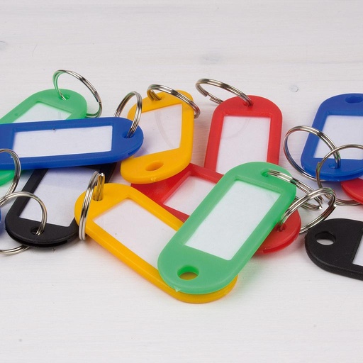 [17132] CAJA APLI 17132 LLAVERO COLOR SOLIDO SURTIDO 100U